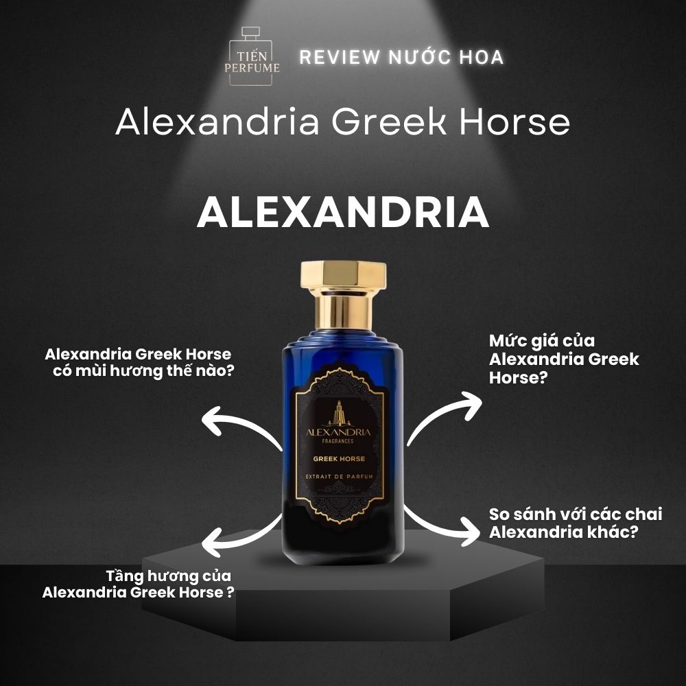 Review nước hoa Alexandria Greek Horse 1 Review nước hoa Alexandria Greek Horse _ Tiến Perfume