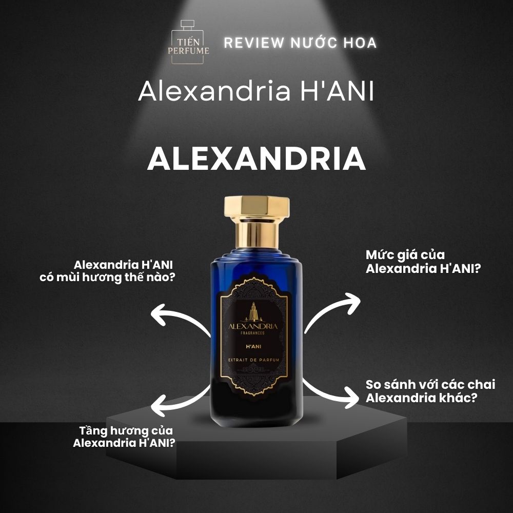 Review nước hoa Alexandria H'ANI _ Tiến Perfume