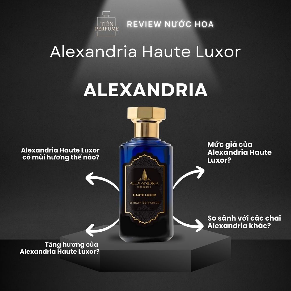 Review nước hoa Alexandria Haute Luxor 1 Review nước hoa Alexandria Haute Luxor _ Tiến Perfume