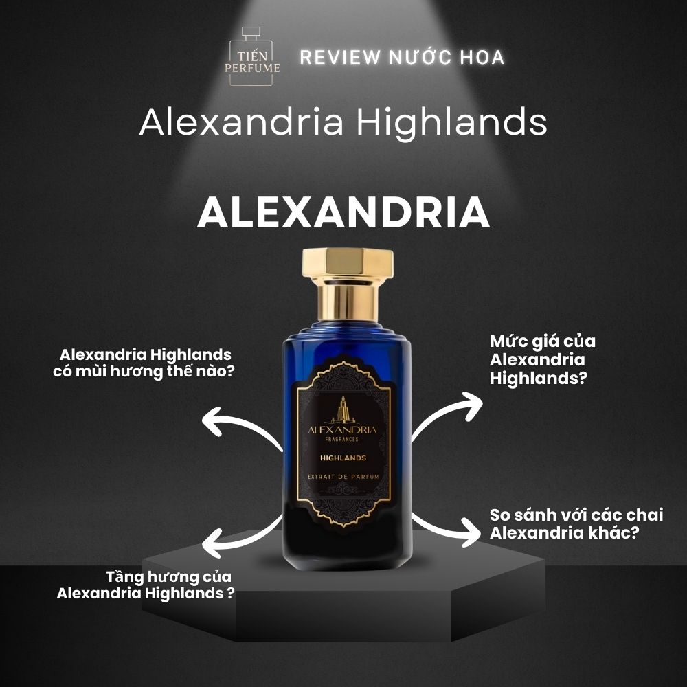 Review nước hoa Alexandria Highlands 1 Review nước hoa Alexandria Highlands _ Tiến Perfume