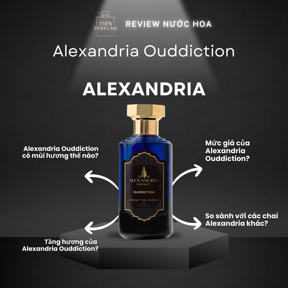 Review nước hoa Alexandria Ouddiction 1 Review nước hoa Alexandria Ouddiction _ Tiến Perfume