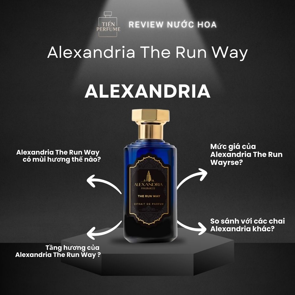 Review nước hoa Alexandria The Run Way 1 Review nước hoa Alexandria The Run Way _ Tiến Perfume