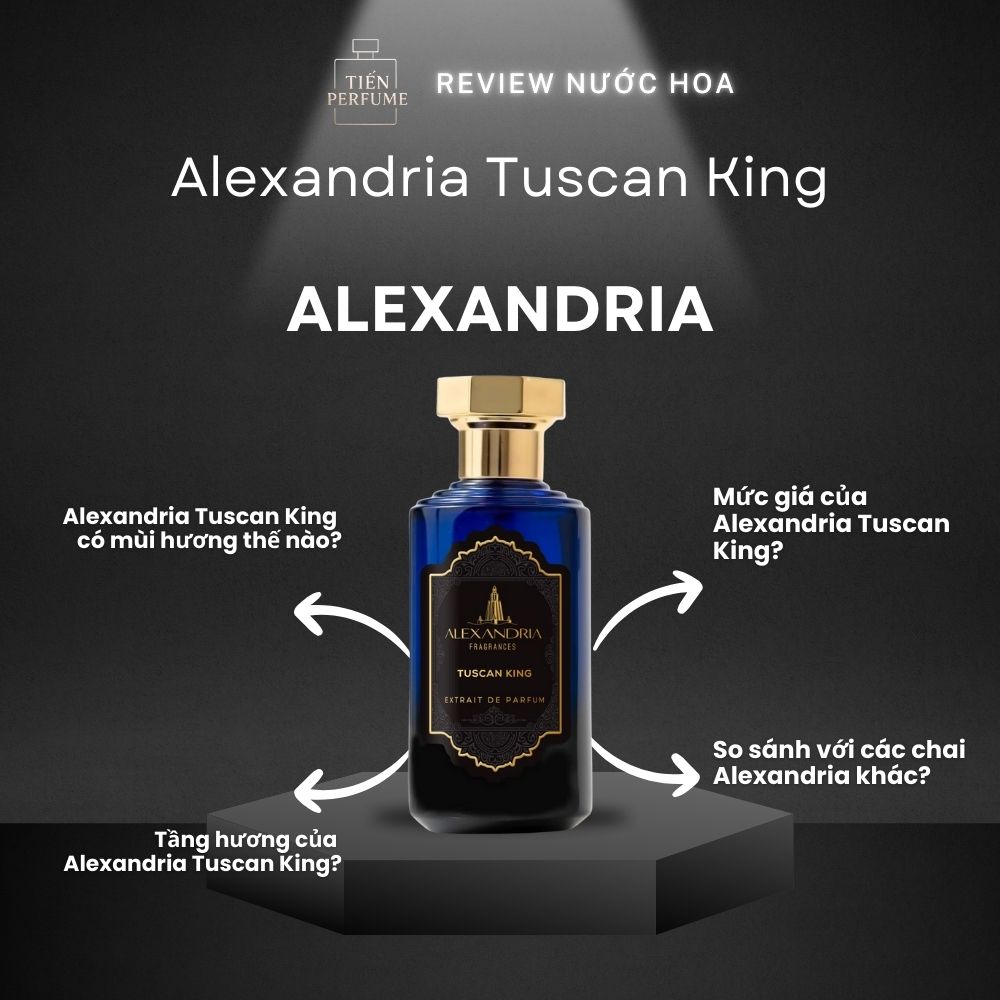 Review nước hoa Alexandria Tuscan King 1 Review nước hoa Alexandria Tuscan King _ Tiến Perfume