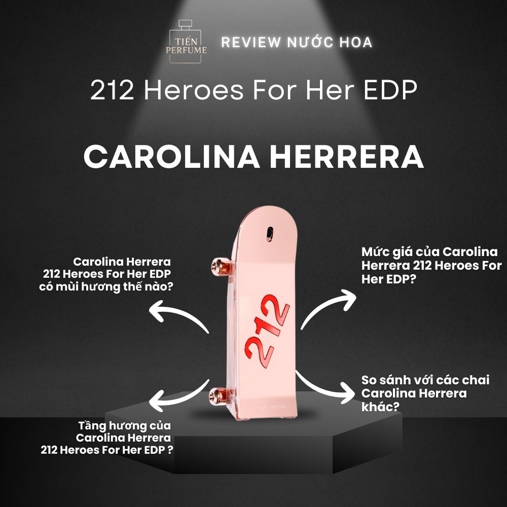 Review nước hoa Carolina Herrera 212 Heroes For Her EDP 1 Review nước hoa Carolina Herrera 212 Heroes For Her EDP _ Tiến Perfume