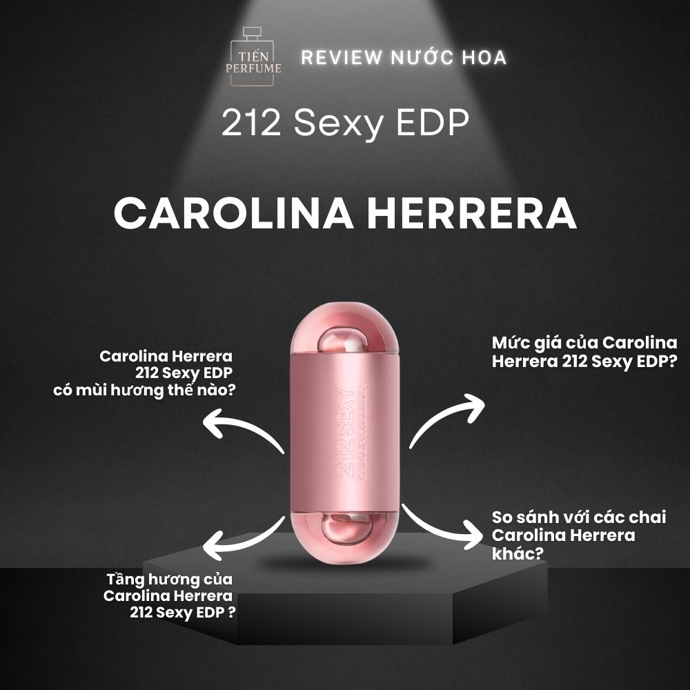 Review nước hoa Carolina Herrera 212 Sexy EDP 1 Review nước hoa Carolina Herrera 212 Sexy EDP _ Tiến Perfume