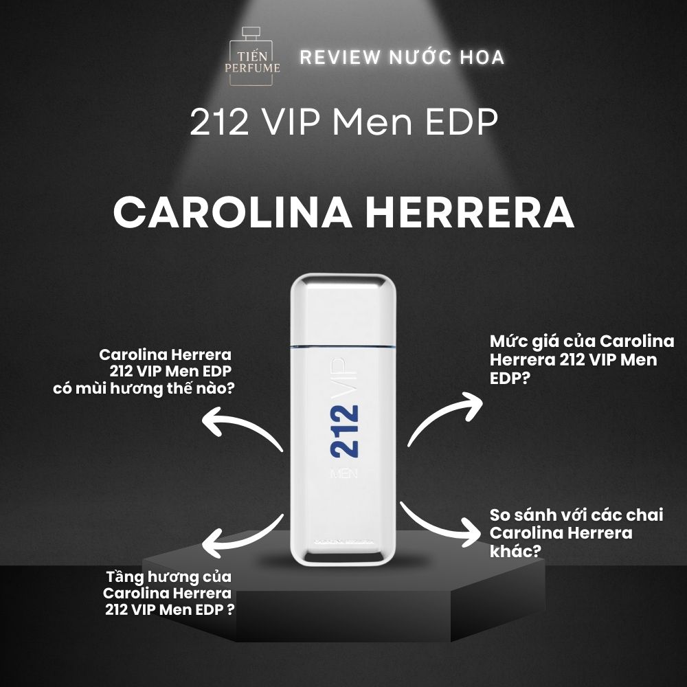 Review nước hoa Carolina Herrera 212 VIP Men EDP 1 Review nước hoa Carolina Herrera 212 VIP Men EDP _ Tiến Perfume