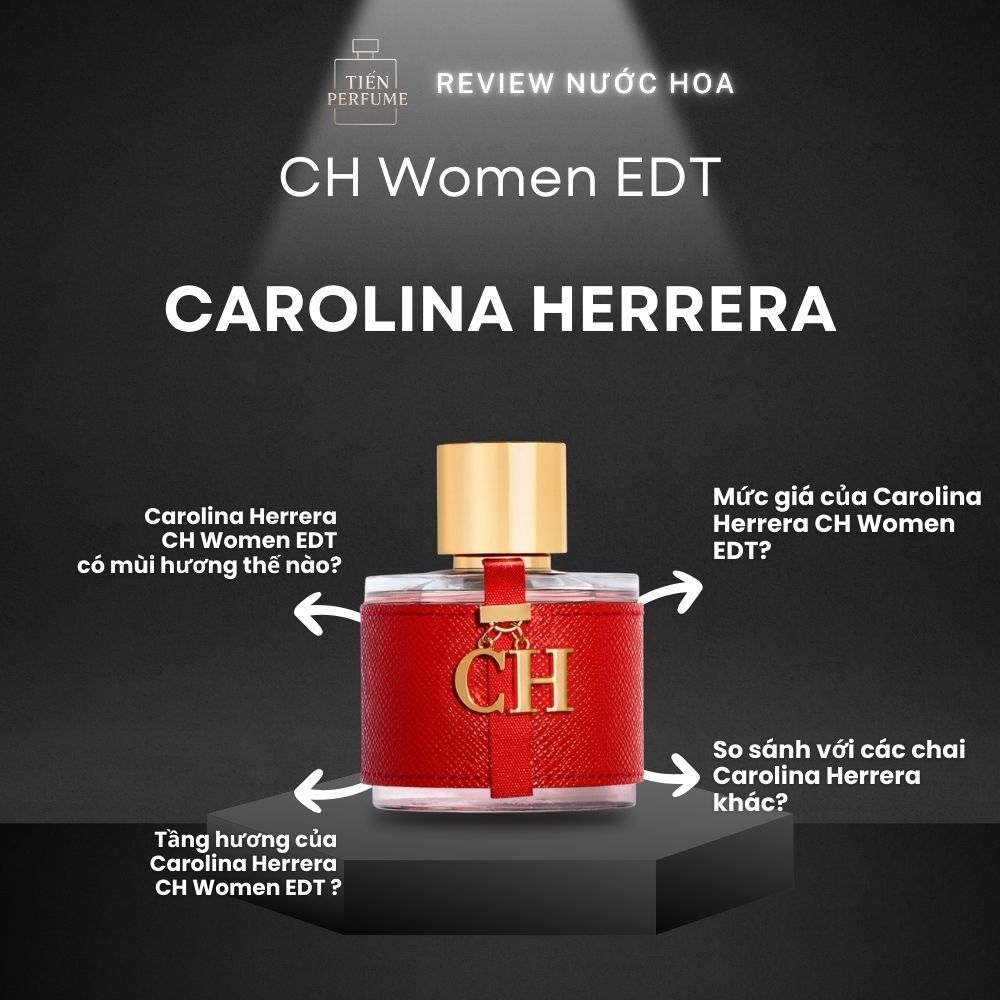 Review nước hoa Carolina Herrera CH Women EDT 1 Review nước hoa Carolina Herrera CH Women EDT _ Tiến Perfume