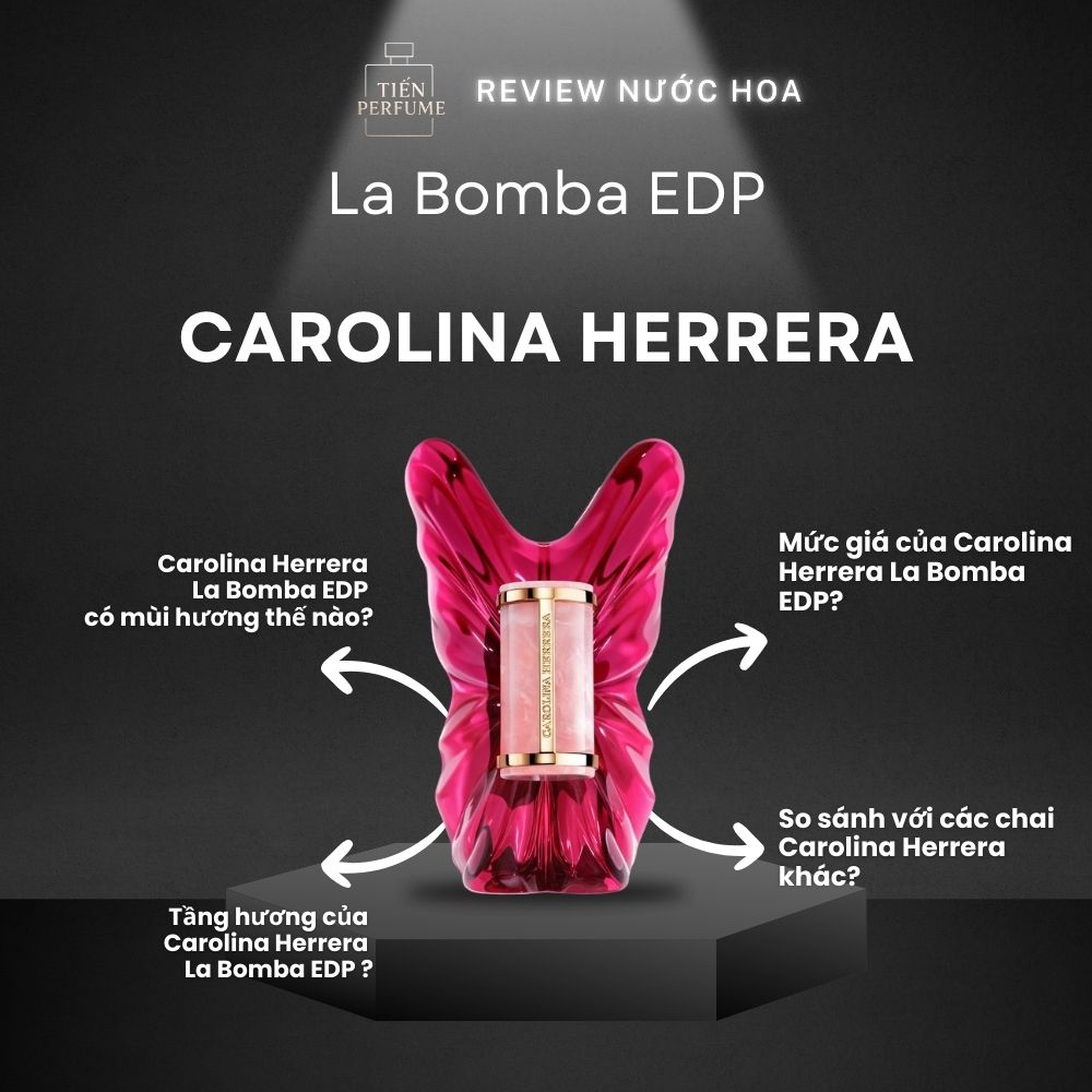 Review nước hoa Carolina Herrera La Bomba EDP 1 Review nước hoa Carolina Herrera La Bomba EDP _ Tiến Perfume