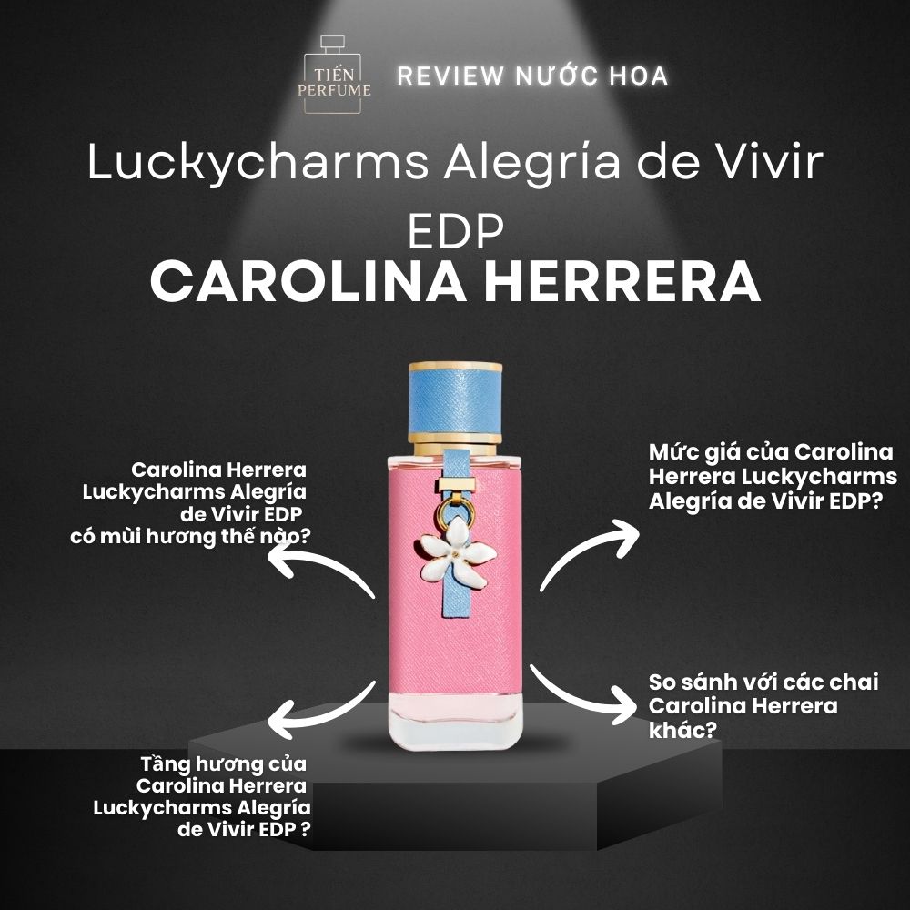 Review nước hoa Carolina Herrera Luckycharms Alegría de Vivir EDP 1 Review nước hoa Carolina Herrera Luckycharms Alegría de Vivir EDP _ Tiến Perfume