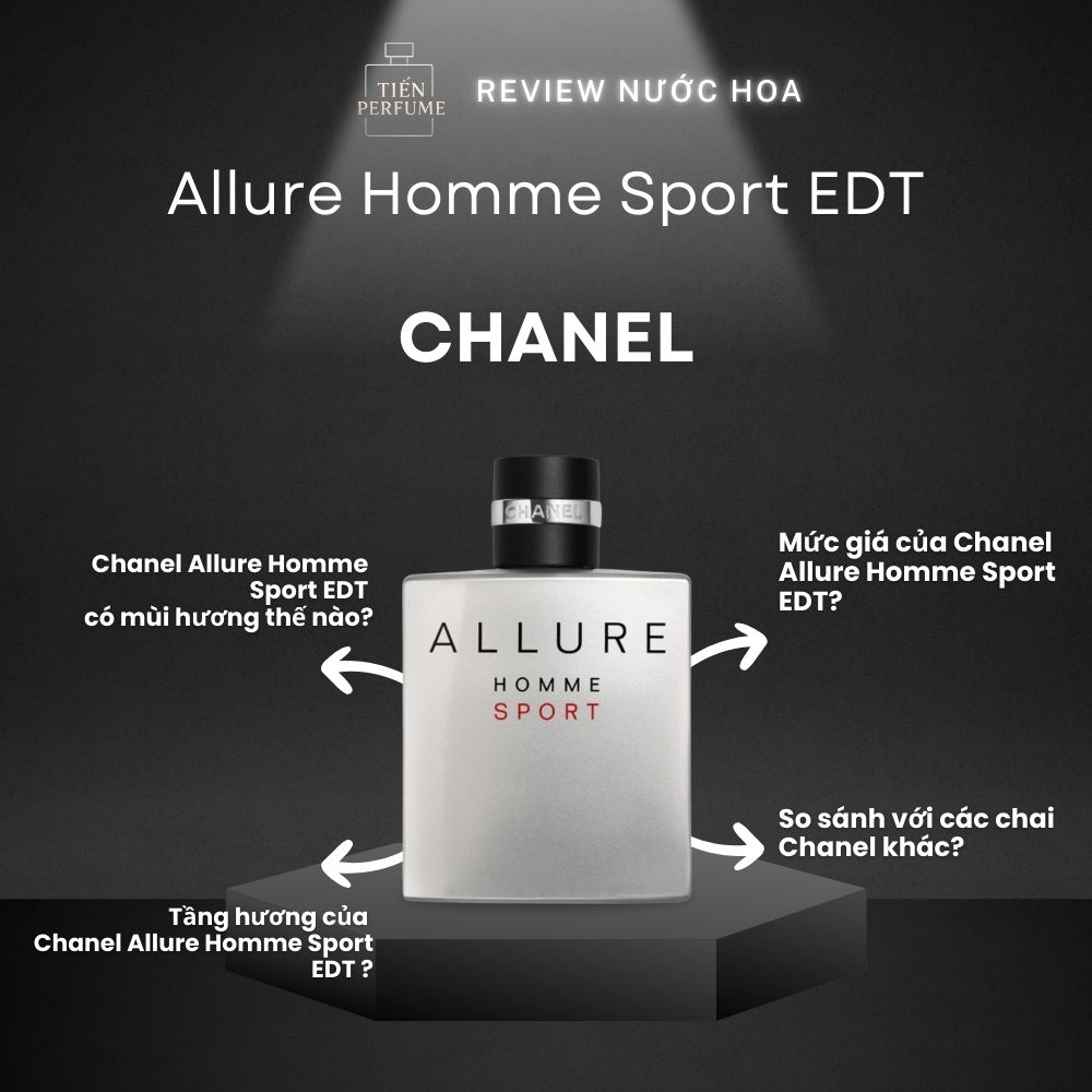 Review nước hoa Chanel Allure Homme Sport EDT _ Tiến Perfume