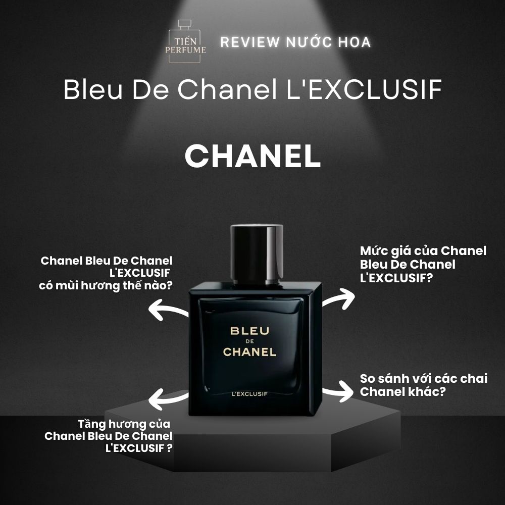 Review nước hoa Chanel Bleu De Chanel L'EXCLUSIF _ Tiến Perfume