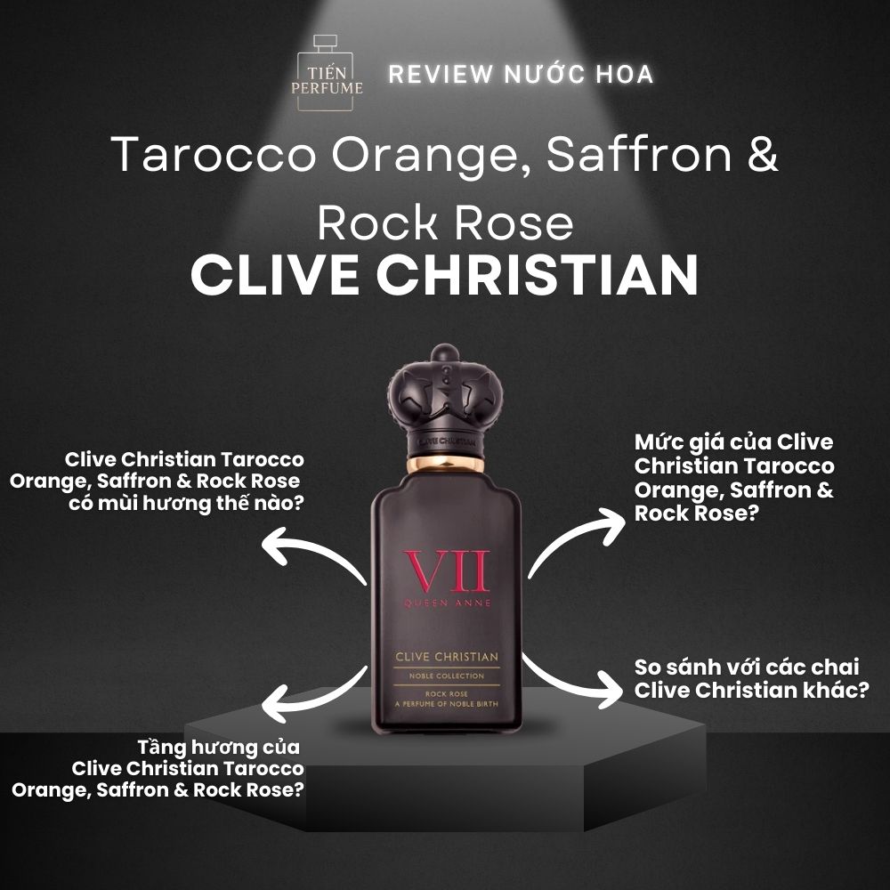 Review nước hoa Clive Christian Tarocco Orange Saffron & Rock Rose 1 Review nước hoa Clive Christian Tarocco Orange, Saffron & Rock Rose _ Tiến Perfume
