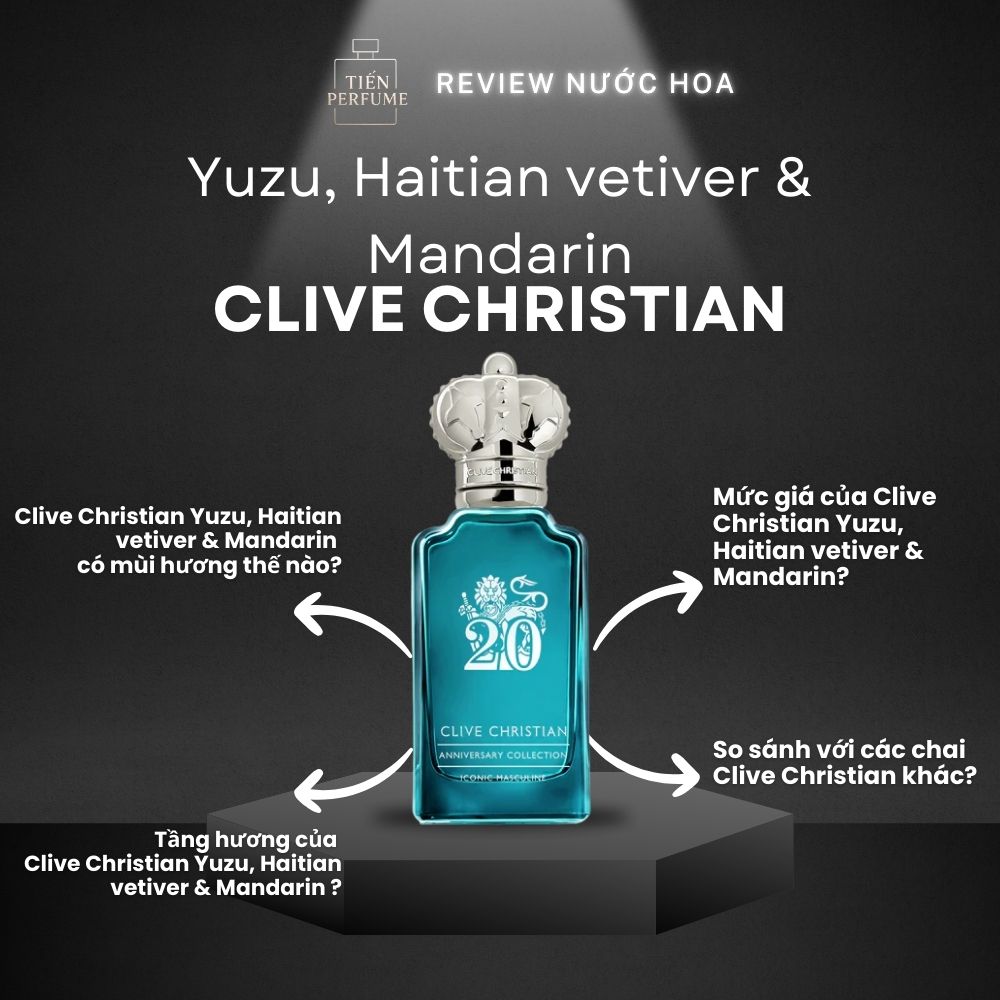 Review nước hoa Clive Christian Yuzu Haitian vetiver & Mandarin 1 Review nước hoa Clive Christian Yuzu, Haitian vetiver & Mandarin _ Tiến Perfume