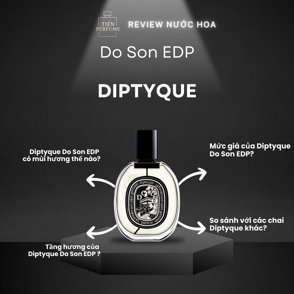 Review nước hoa Diptyque Do Son EDP _ Tiến Perfume