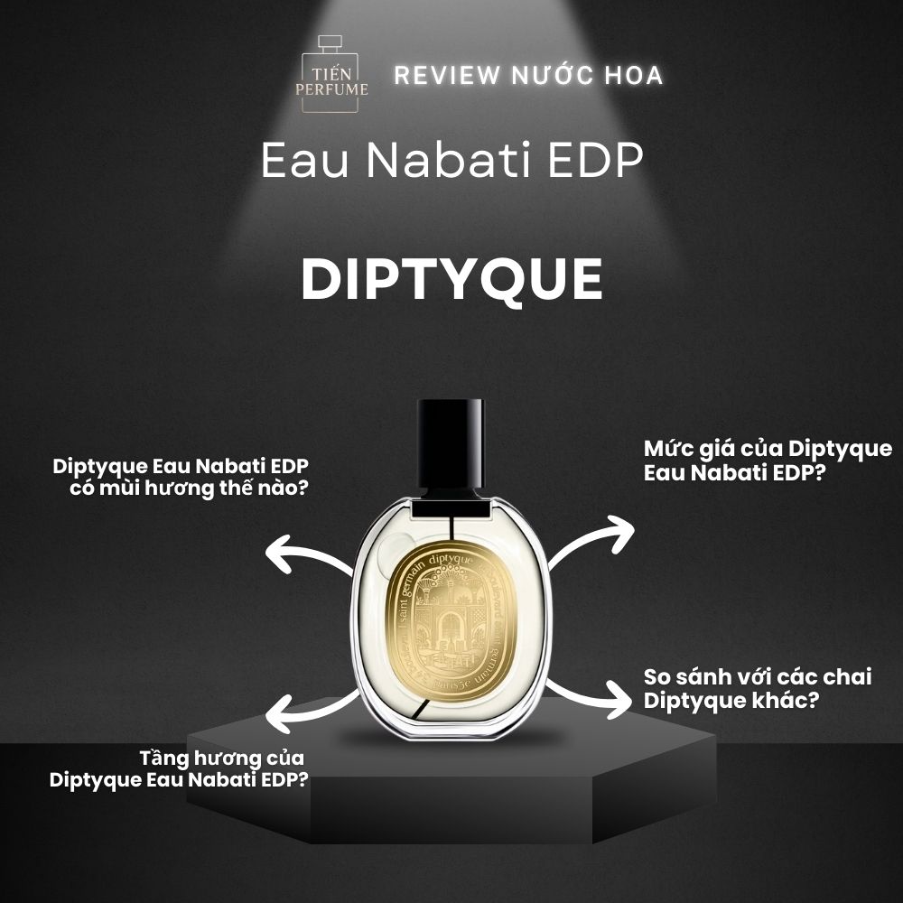Review nước hoa Diptyque Eau Nabati EDP _ Tiến Perfume