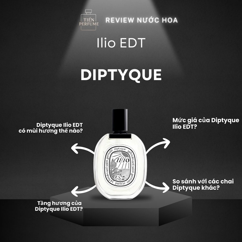 Review nước hoa Diptyque Ilio EDT _ Tiến Perfume
