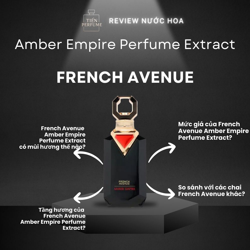 Review nước hoa French Avenue Amber Empire Perfume Extract 1 Review nước hoa French Avenue Amber Empire Perfume Extract _ Tiến Perfume