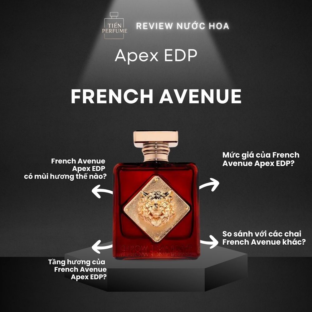 Review nước hoa French Avenue Apex EDP 1 Review nước hoa French Avenue Apex EDP _ Tiến Perfume