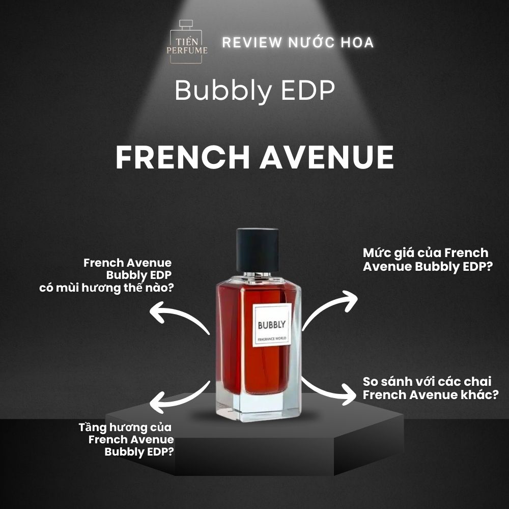 Review nước hoa French Avenue Bubbly EDP 1 Review nước hoa French Avenue Bubbly EDP _ Tiến Perfume