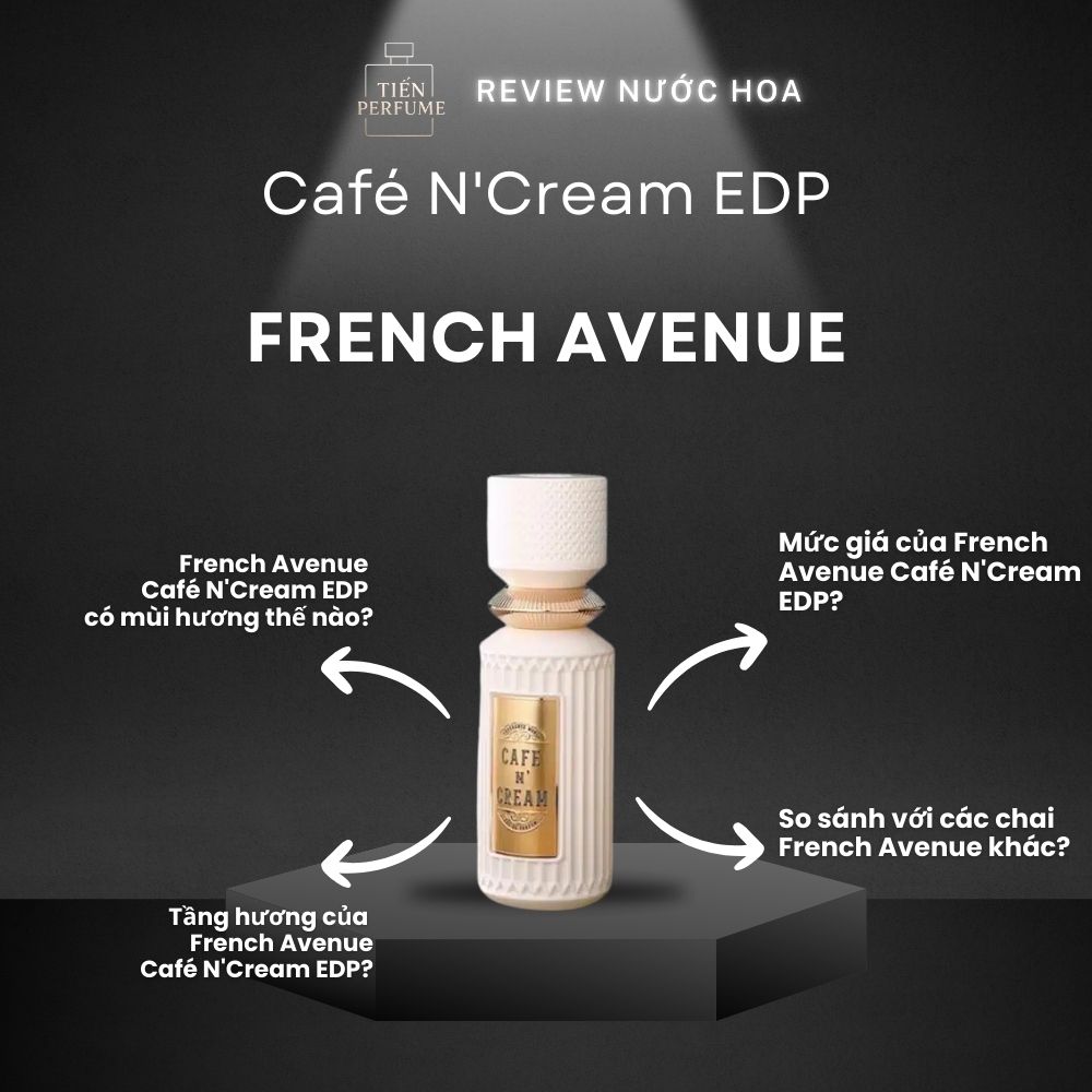 Review nước hoa French Avenue Café N'Cream EDP 1 Review nước hoa French Avenue Café N'Cream EDP _ Tiến Perfume