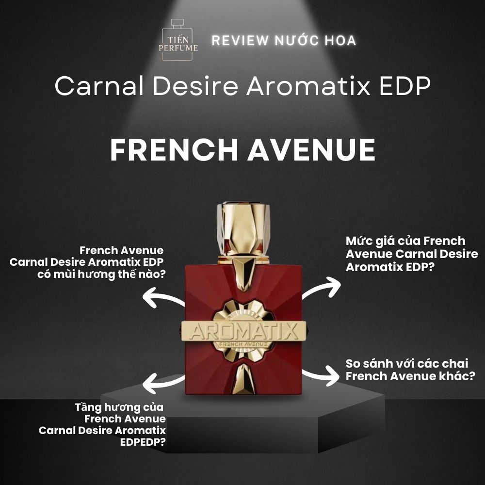 Review nước hoa French Avenue Carnal Desire Aromatix EDP 1 Review nước hoa French Avenue Carnal Desire Aromatix EDP _ Tiến Perfume