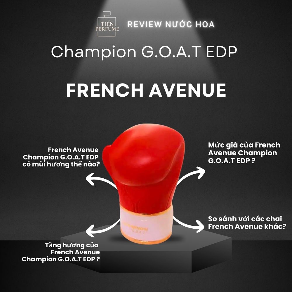 Review nước hoa French Avenue Champion G.O.A.T EDP 1 Review nước hoa French Avenue Champion G.O.A.T EDP _ Tiến Perfume
