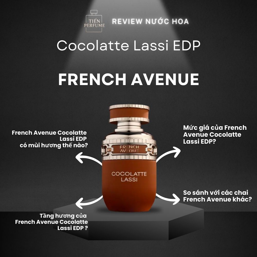 Review nước hoa French Avenue Cocolatte Lassi EDP 1 Review nước hoa French Avenue Cocolatte Lassi EDP _ Tiến Perfume