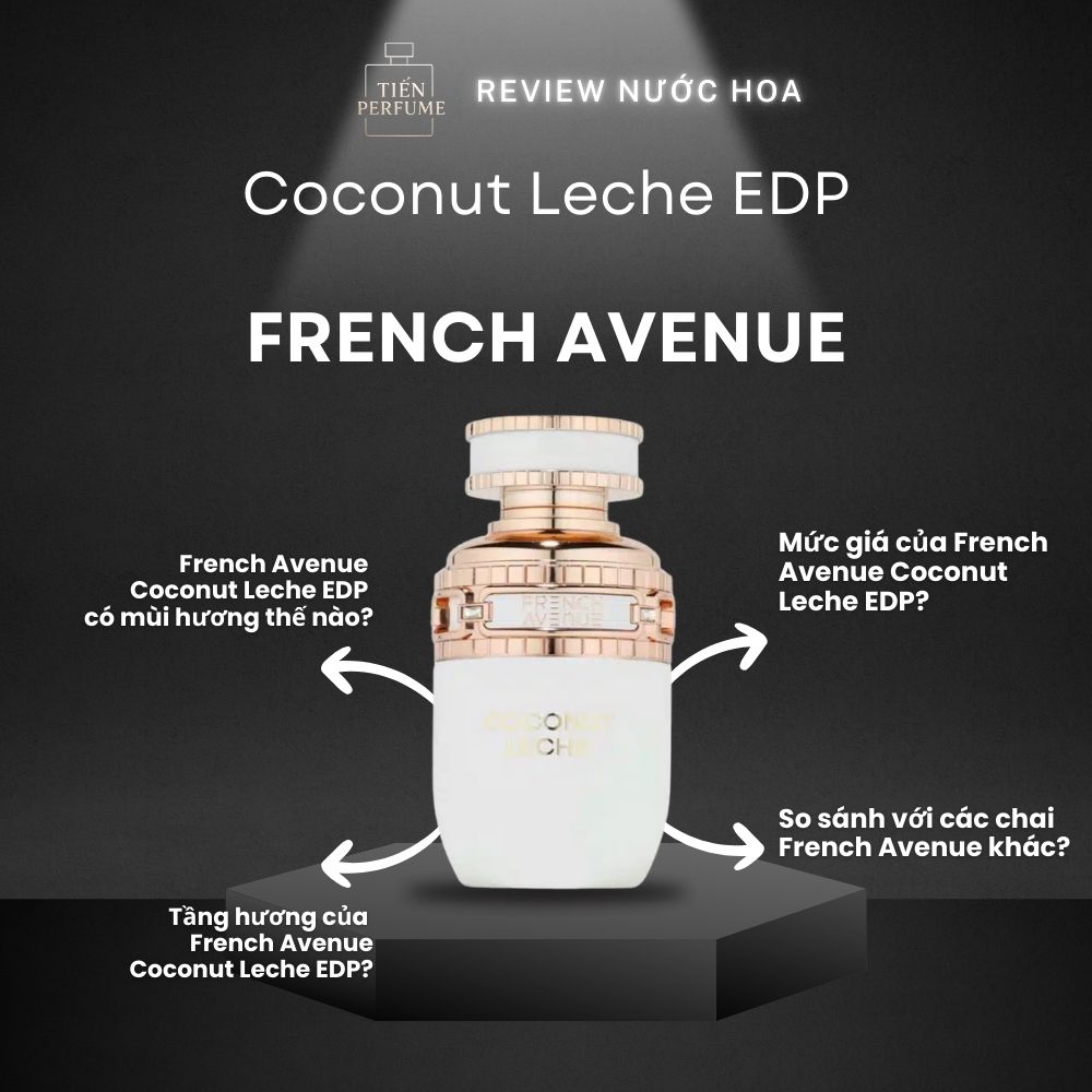 Review nước hoa French Avenue Coconut Leche EDP 1 Review nước hoa French Avenue Coconut Leche EDP _ Tiến Perfume