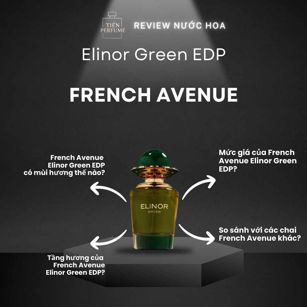 Review nước hoa French Avenue Elinor Green EDP 1 Review nước hoa French Avenue Elinor Green EDP _ Tiến Perfume