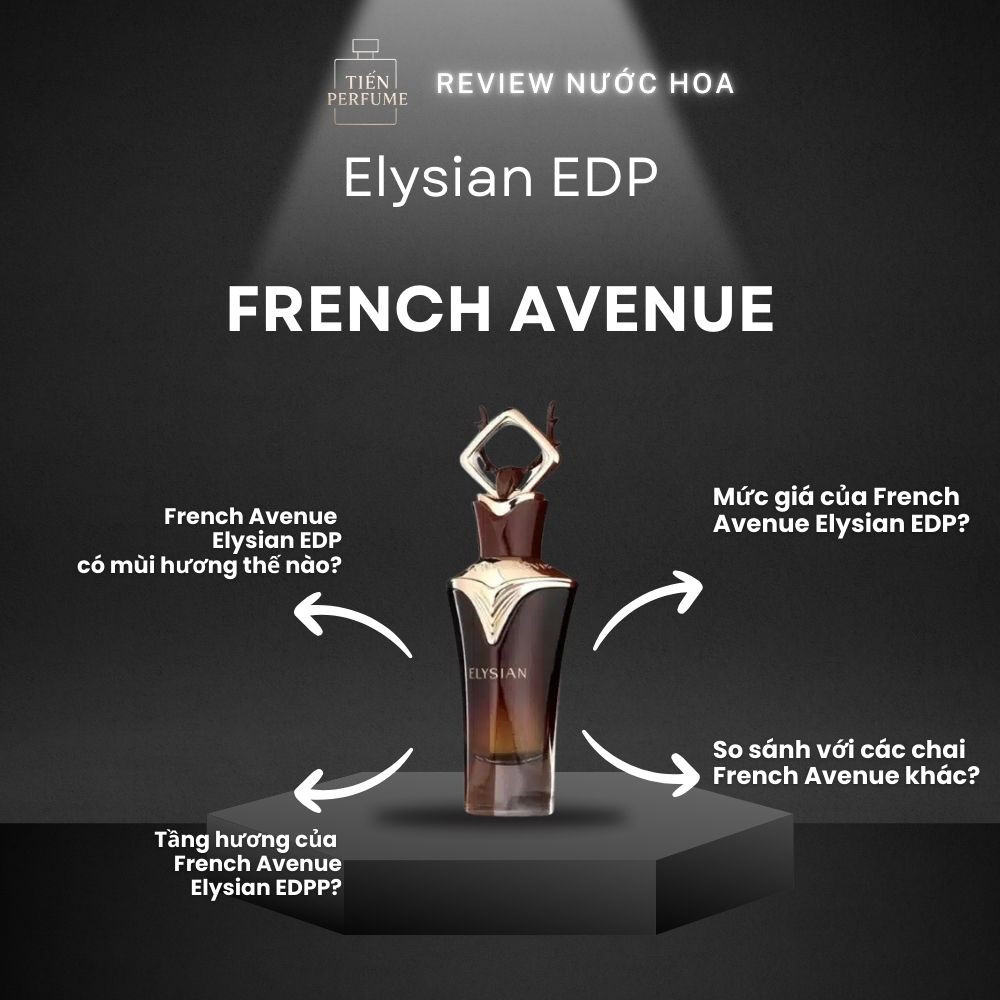 Review nước hoa French Avenue Elysian EDP 1 Review nước hoa French Avenue Elysian EDP _ Tiến Perfume