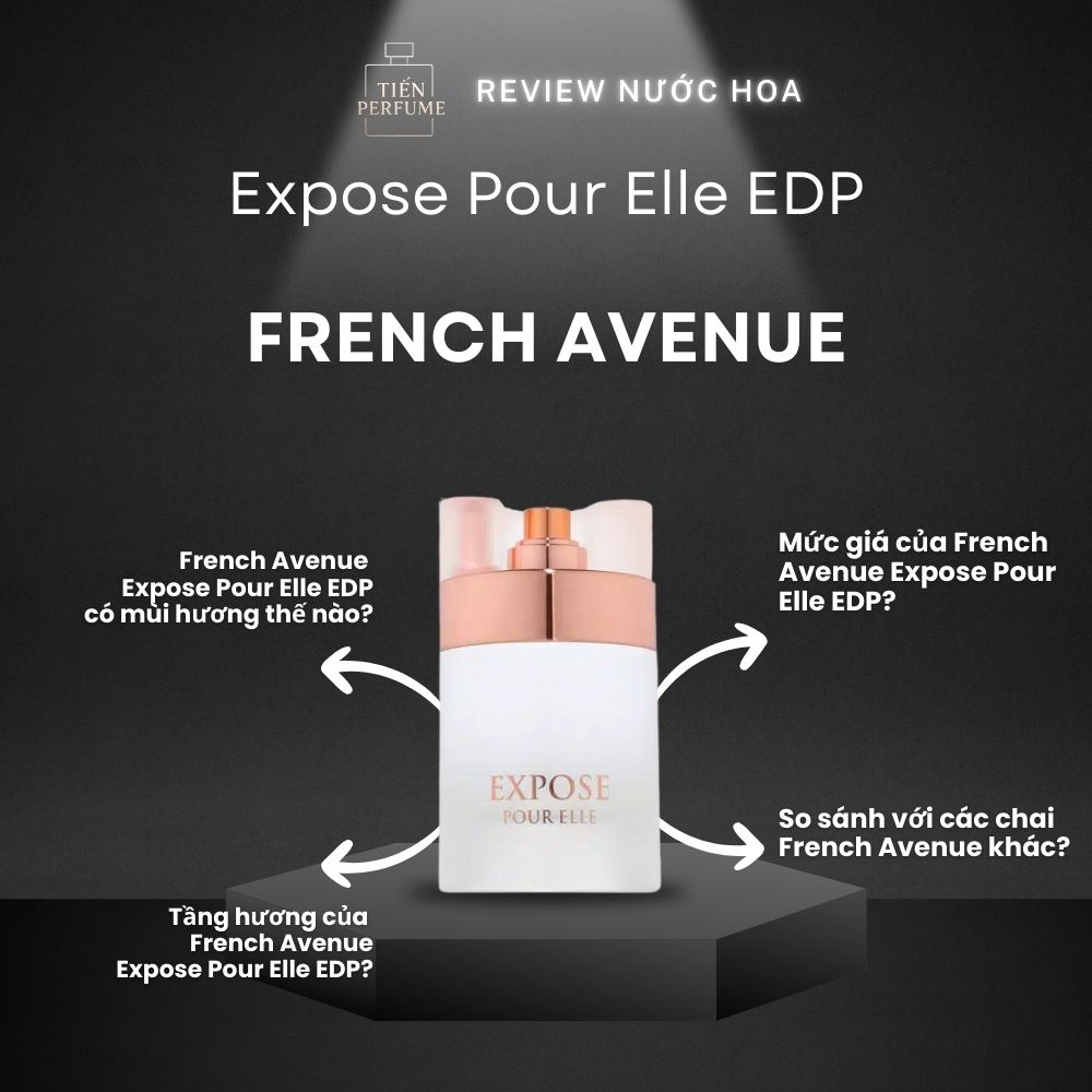 Review nước hoa French Avenue Expose Pour Elle EDP 1 Review nước hoa French Avenue Expose Pour Elle EDP _ Tiến Perfume