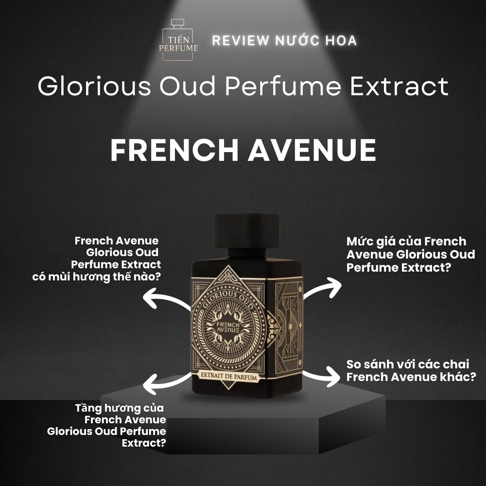 Review nước hoa French Avenue Glorious Oud Perfume Extract 1 Review nước hoa French Avenue Glorious Oud Perfume Extract _ Tiến Perfume