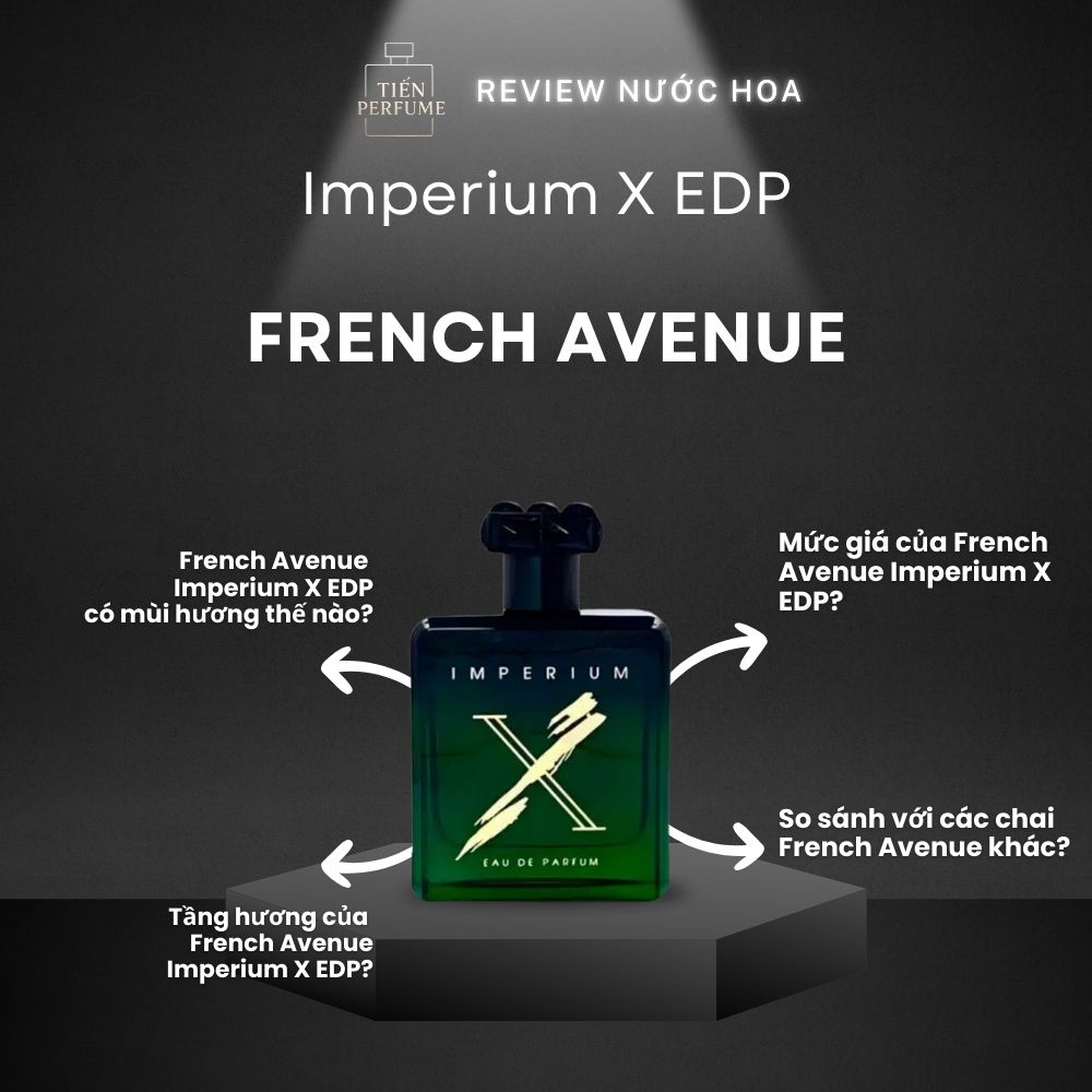 Review nước hoa French Avenue Imperium X EDP 1 Review nước hoa French Avenue Imperium X EDP _ Tiến Perfume