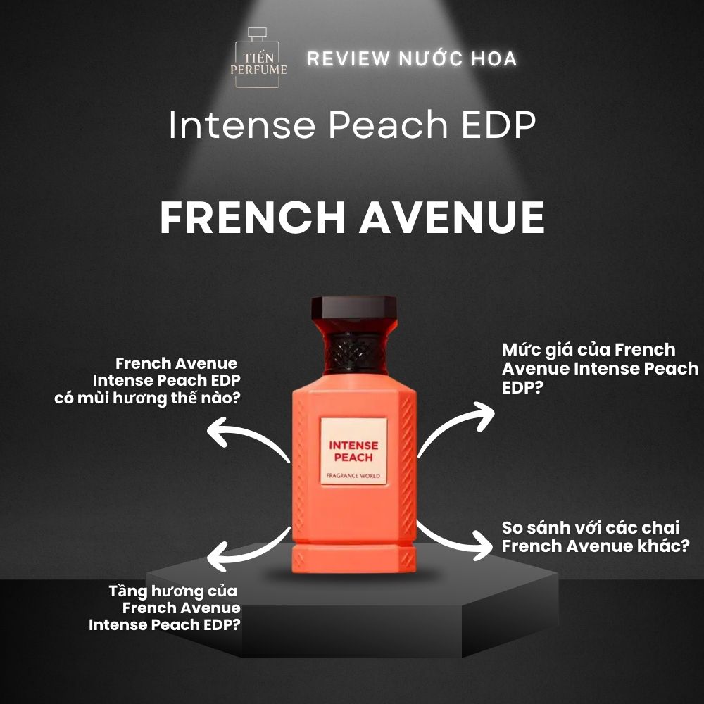Review nước hoa French Avenue Intense Peach EDP 1 Review nước hoa French Avenue Intense Peach EDP _ Tiến Perfume