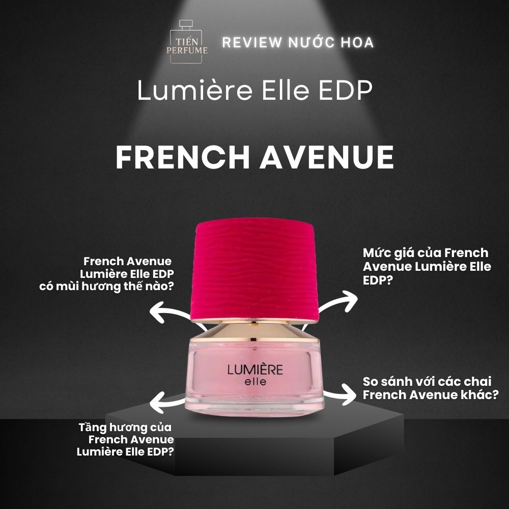 Review nước hoa French Avenue Lumiere Elle EDP 1 Review nước hoa French Avenue Lumiere Elle EDP _ Tiến Perfume