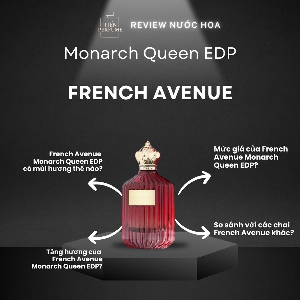 Review nước hoa French Avenue Monarch Queen EDP 1 Review nước hoa French Avenue Monarch Queen EDP _ Tiến Perfume