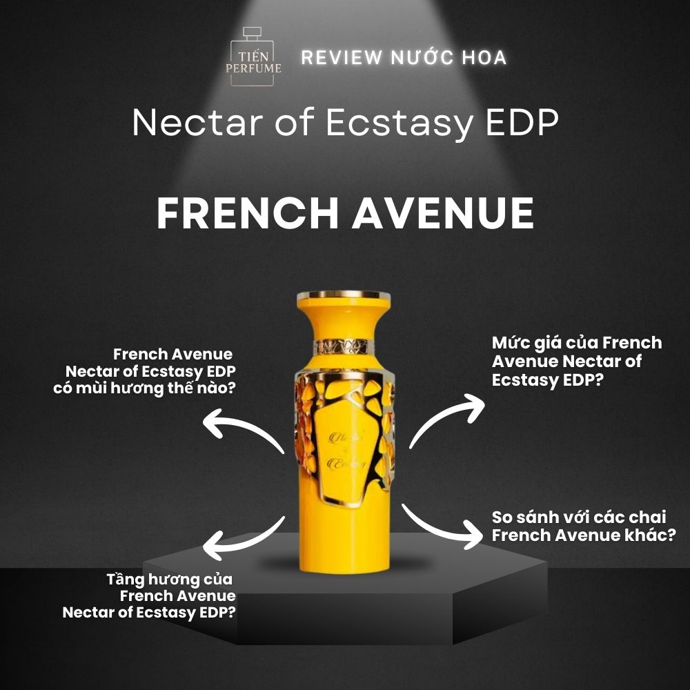 Review nước hoa French Avenue Nectar of Ecstasy EDP 1 Review nước hoa French Avenue Nectar of Ecstasy EDP _ Tiến Perfume