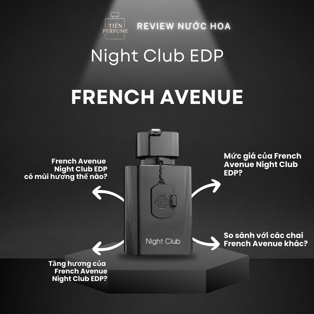 Review nước hoa French Avenue Night Club EDP 1 Review nước hoa French Avenue Night Club EDP _ Tiến Perfume