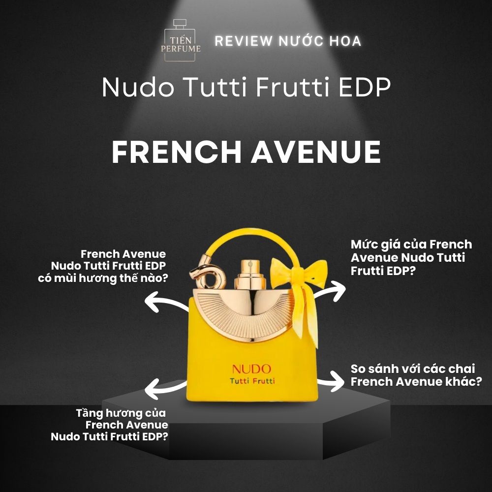 Review nước hoa French Avenue Nudo Tutti Frutti EDP 1 Review nước hoa French Avenue Nudo Tutti Frutti EDP _ Tiến Perfume