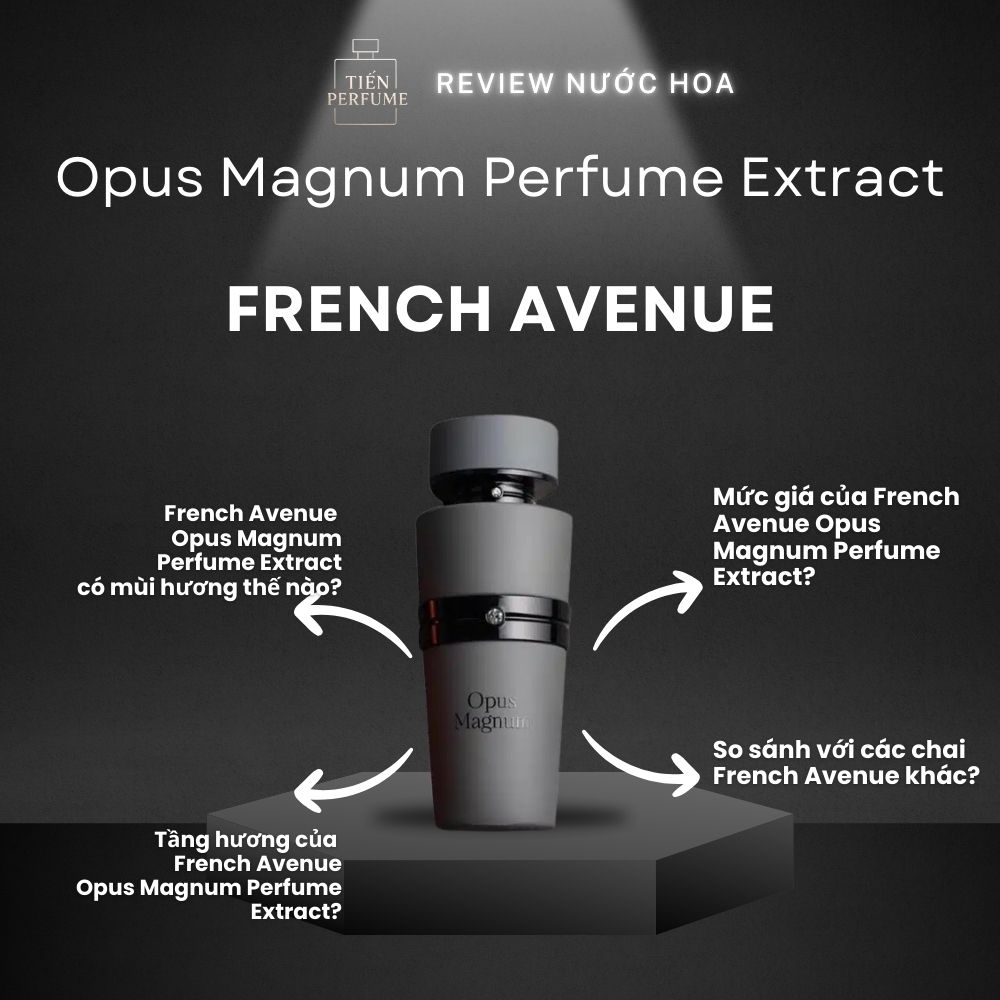 Review nước hoa French Avenue Opus Magnum Perfume Extract 1 Review nước hoa French Avenue Opus Magnum Perfume Extract _ Tiến Perfume