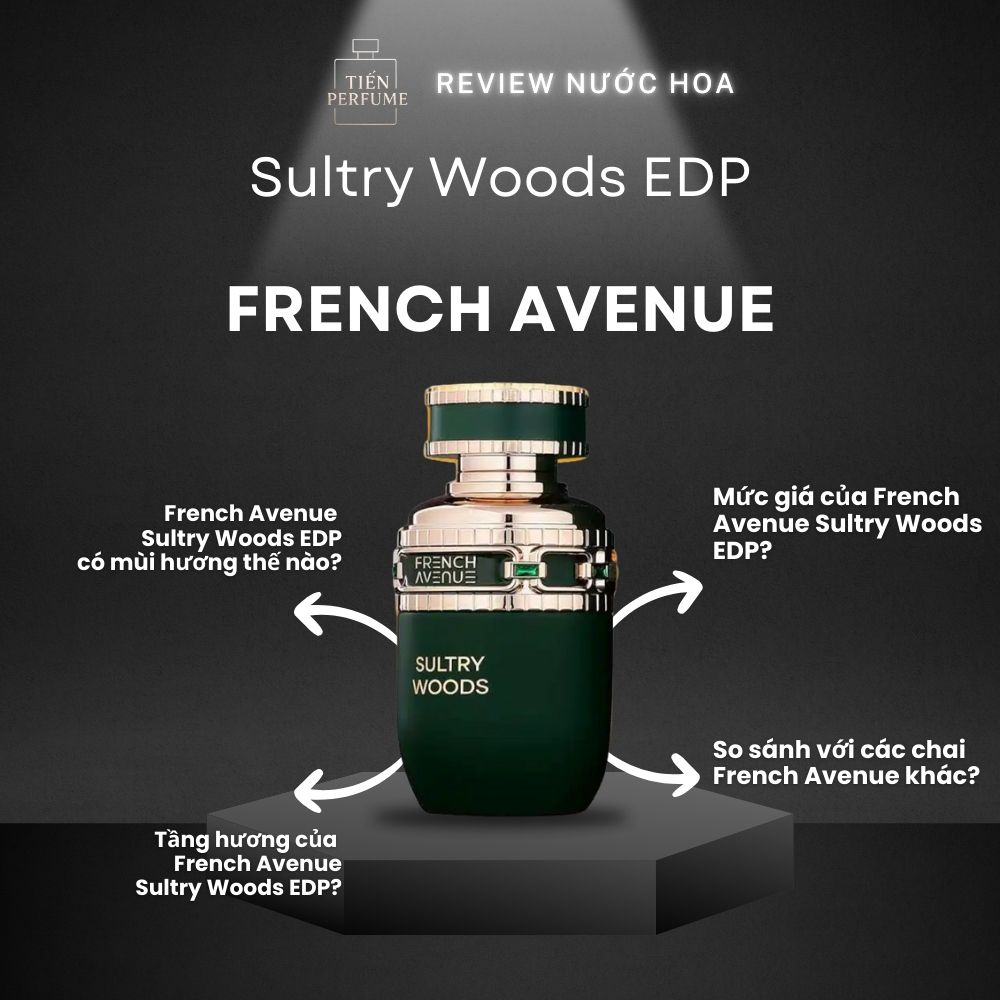 Review nước hoa French Avenue Sultry Woods EDP 1 Review nước hoa French Avenue Sultry Woods EDP _ Tiến Perfume