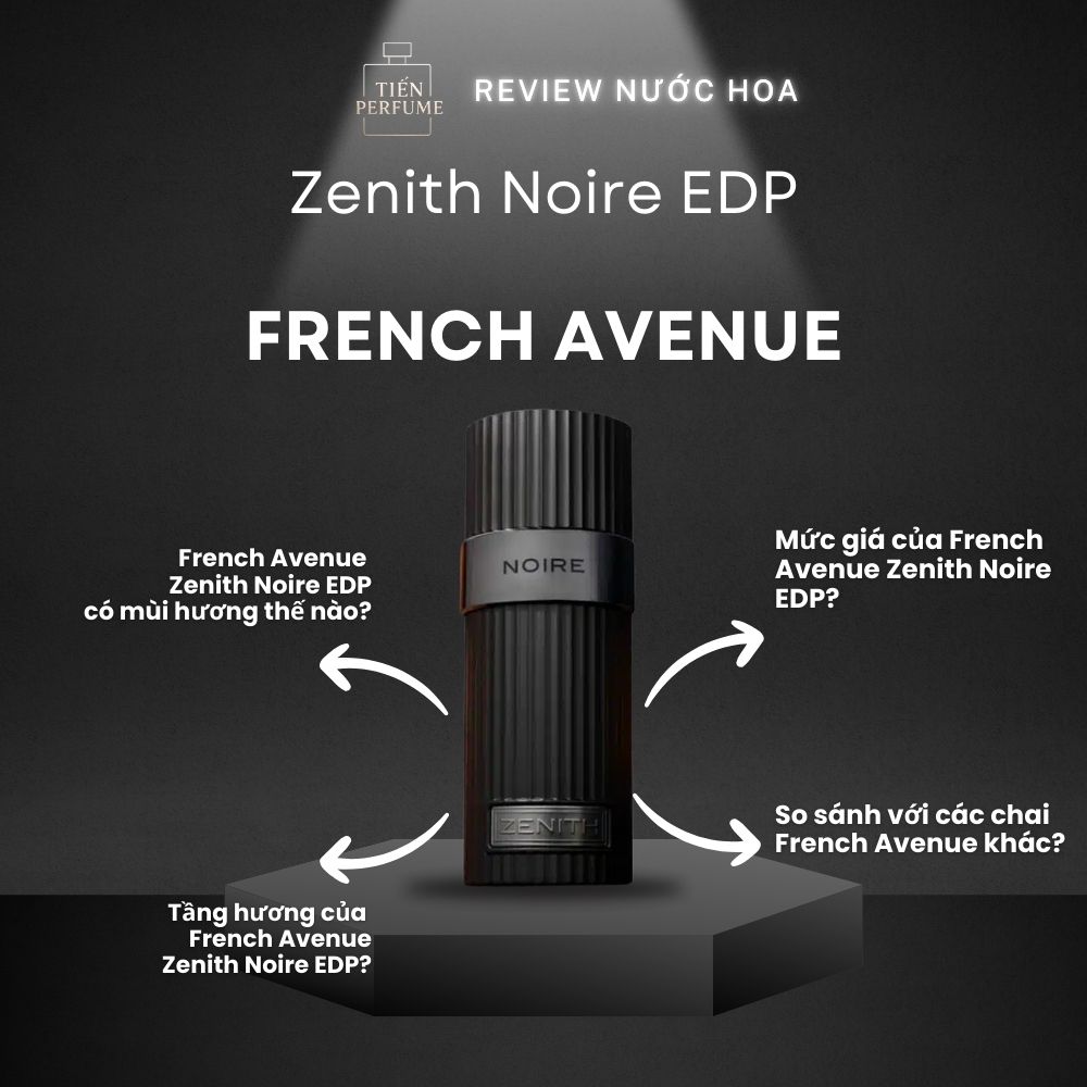 Review nước hoa French Avenue Zenith Noire EDP 1 Review nước hoa French Avenue Zenith Noire EDP _ Tiến Perfume