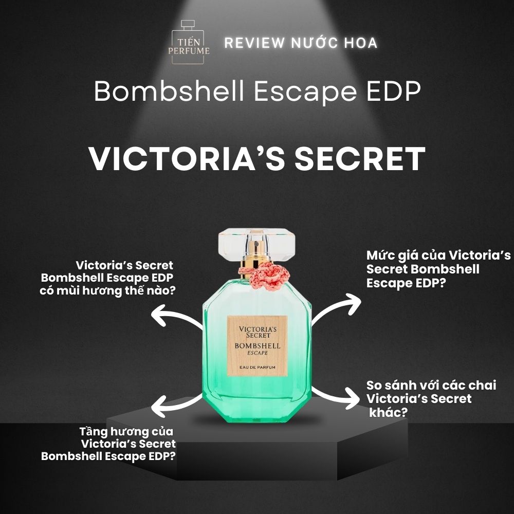 Review nước hoa Victoria’s Secret Bombshell Escape EDP 1 Review nước hoa Victoria’s Secret Bombshell Escape EDP _ Tiến Perfume