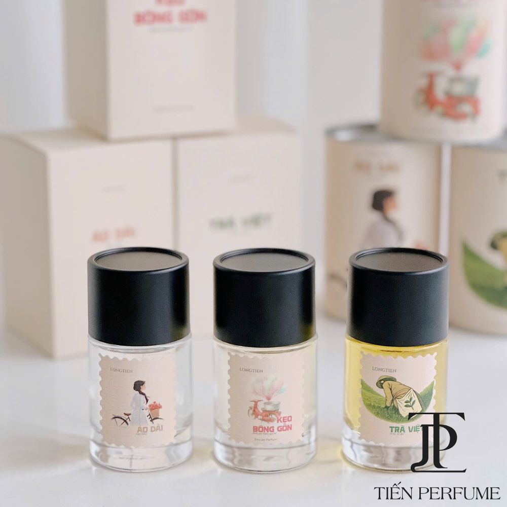 LONGTIEN Áo Dài EDP 50ml 4 nước hoa LONGTIEN, nước hoa Long Tiên chính hãng _ Tiến Perfume
