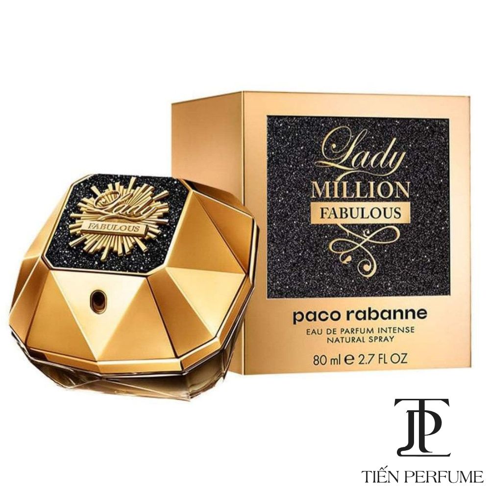 Paco Rabanne Lady Million Fabulous EDP Intense 80ml 9 Hộp nước hoa Paco Rabanne Lady Million Fabulous EDP Intense 80ml _ Tiến Perfume