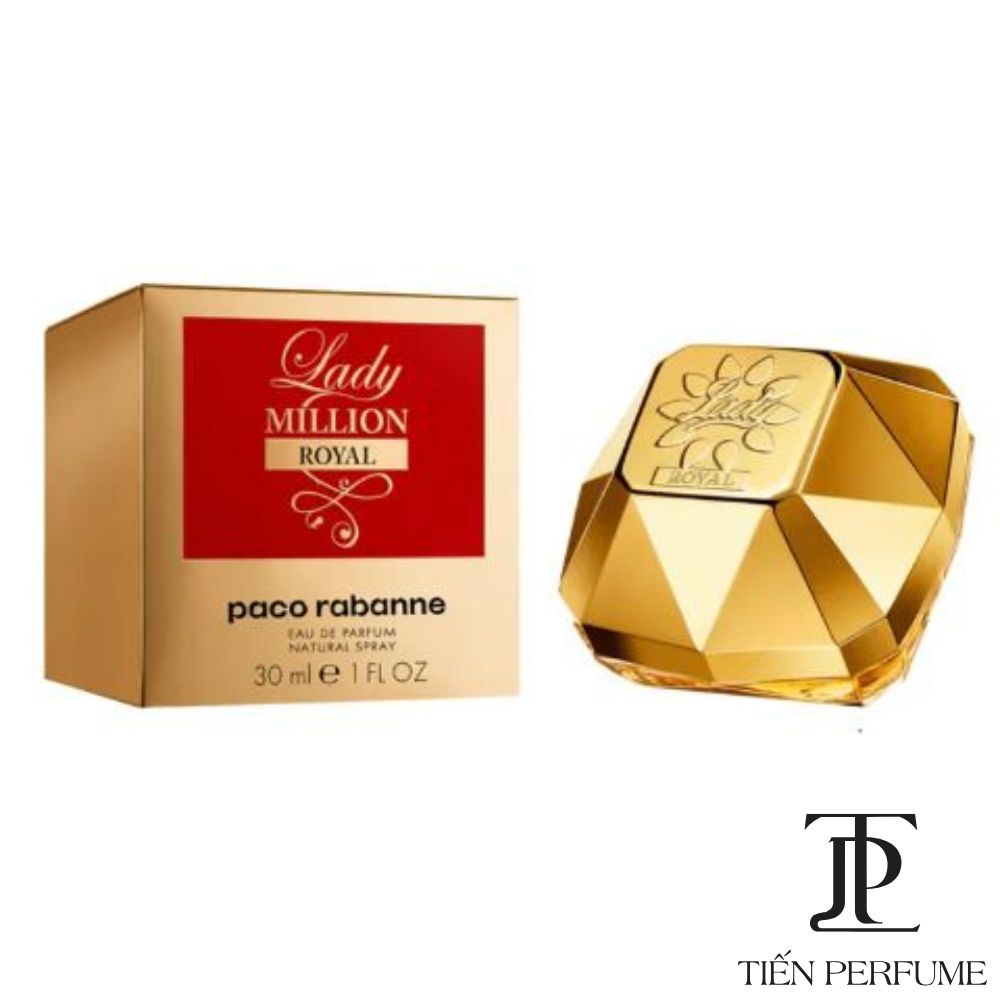 Paco Rabanne Lady Million Royal EDP 80ml 9 Hộp nước hoa Paco Rabanne Lady Million Royal EDP 80ml _ Tiến Perfume