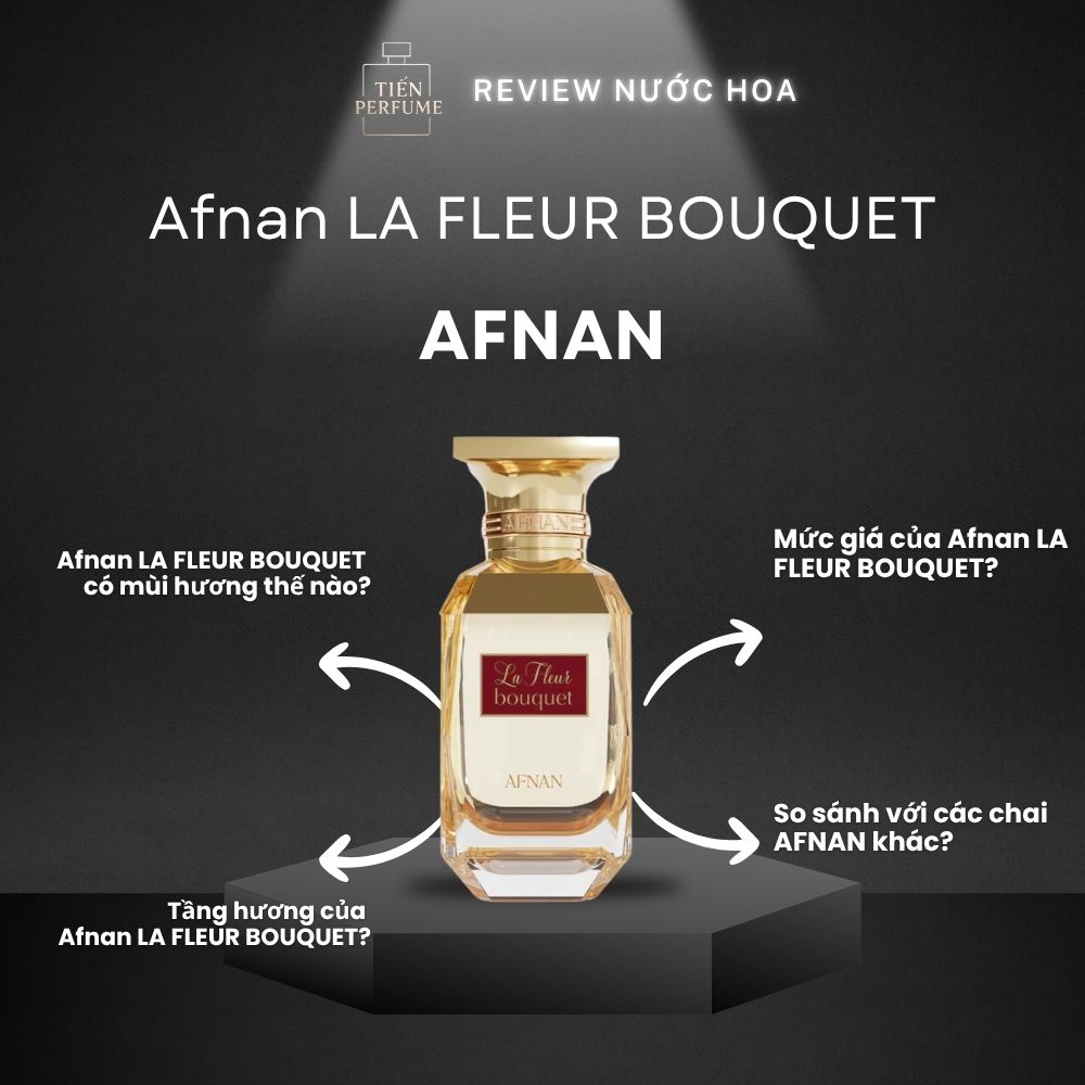 Review nước hoa Afnan LA FLEUR BOUQUET _ Tiến Perfume