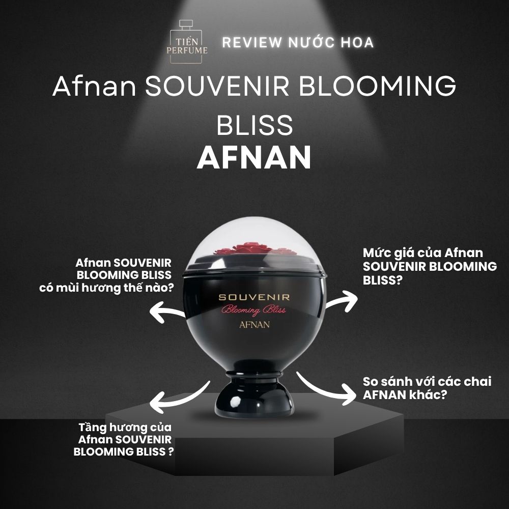 Review nước hoa Afnan SOUVENIR BLOOMING BLISS 1 Review nước hoa Afnan SOUVENIR BLOOMING BLISS _ Tiến Perfume
