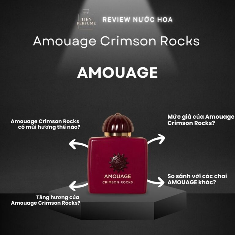 Review nước hoa Amouage Crimson Rocks _ Tiến Perfume