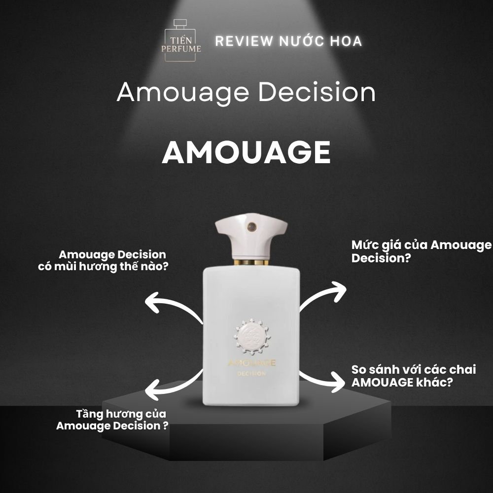 Review nước hoa Amouage Decision _ Tiến Perfume